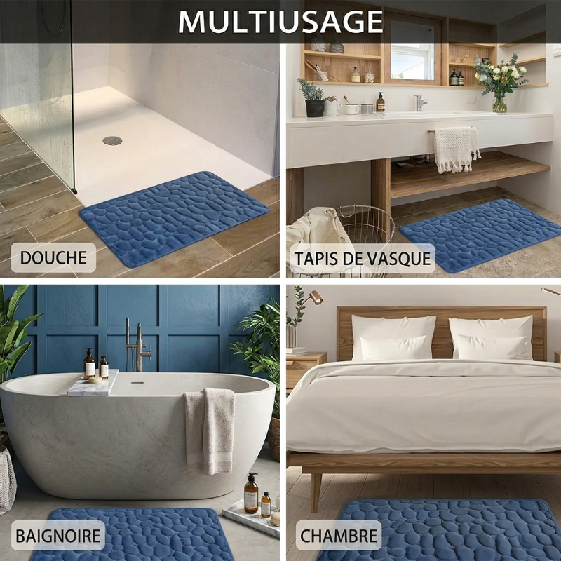 Tapis de sortie de bain antidérapant
