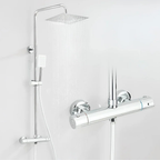 Colonne Douche Thermostatique Acier Inoxydable 304 Chrome