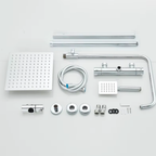 Colonne Douche Thermostatique Acier Inoxydable 304 Chrome