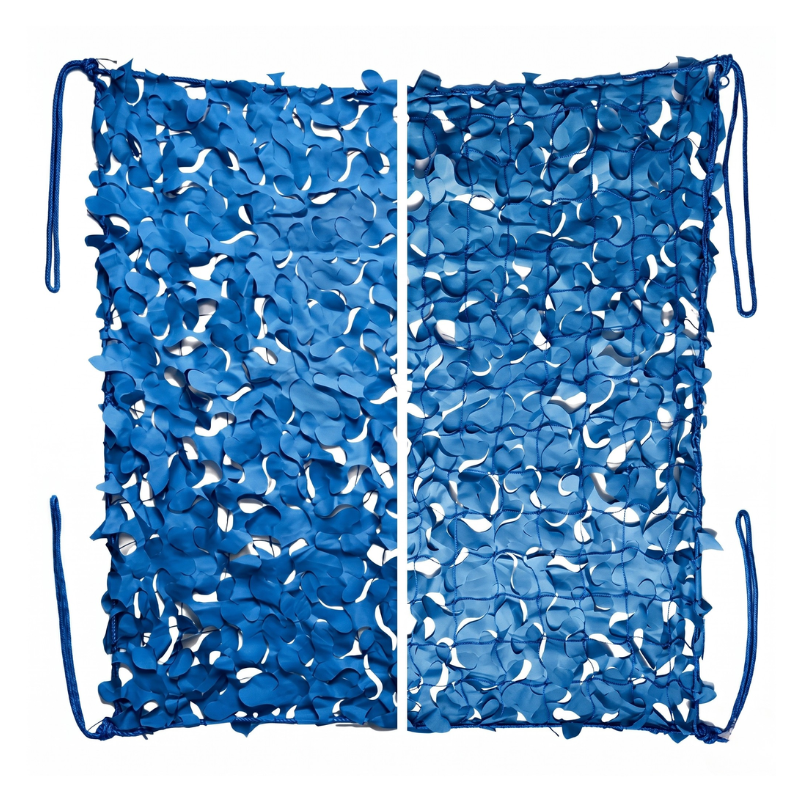 Filet de camouflage renforcé bleu