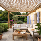Filet de camouflage renforcé beige